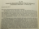 Akten der Reichskanzlei. Die Regierung Hitler, Teil I: 1933-1934. - Band I+2