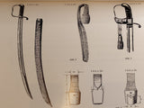 Militaria Austriaca. 1979. Hungarian national flag/flag of the KK Trabantenleibgarde/edged weapons of the Austrian Army 1860-1918
