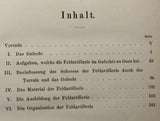 Studien über Feld-Artillerie. Seltenes Orginal!