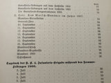 Sammelband! Darstellungen aus der bayerischen Kriegs-und Heeresgeschichte, Heft 9+10. Aus dem Inhalt: Bayerische Manöver/Die k.b. 4.Inf-Brigade 1866/Bayrische Husaren/ Belagerung von Hüningen 1813-1814/Org- und Formationsgeschichte bay. Artillerie.