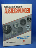 Staatlich-Zivile Auszeichnungen : Weimarer Republik und Drittes Reich