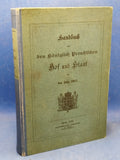 Handbuch für den königlich preußischen Hof und Staat für das Jahr 1907