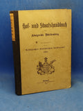 Hof- und Staatshandbuch des Königreichs Württemberg, Jahrgang 1909.
