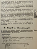 H.Dv. 159. Travel regulations for the Wehrmacht.