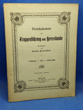 Quarterly Journal for Troop Leadership and Army Science, Year 1904/ Issue 1: Contents: Tactical views in France/ Field artillery firing procedures/ French General Staff work 1870/ Attack on Siwin position/ Encounter battle.