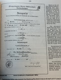 German Iron Cross Documents of World War I.