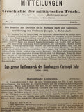 Mittheilungen zur Geschichte der militärischen Tracht. Beilagen zum X. bis XVII, Bande der "Uniformenkunde".