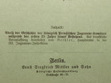 Beiheft zum Militär-Wochenblatt. Aus dem Inhalt: Abriß der Geschichte des Königlich Preußischen Ingenieur-Komitees während der ersten 25 Jahren seines Bestehens.