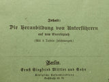 Beiheft zum Militär-Wochenblatt, 6.Heft, 1884. Aus dem Inhalt: Heranbildung von Unterführern auf dem Exercirplatz.