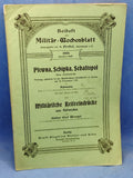 Beiheft zum Militär-Wochenblatt: Themenbeiträge: Plewna,Schipka,Sebastopol - eine Studienreise/Militärische Reifeeindrücke aus Schweden