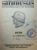 Military Scientific Reports 1st Half-Year Volume 1932. Issues 1-6. One of the most comprehensive special source literature on the battles of the German/Austro-Hungarian troops in the mountain battles of the First World War