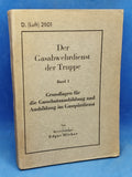 D.(Air) 2501. The troop gas defense service. A handbook for the troop instructor Volume I.: Basics for gas protection training and training in the gas detection service.