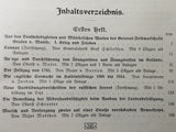 Quarterly Journal for Troop Leadership and Military Studies, complete year 1910. Contents: Campaign 1792/Army Leadership 1871/Fortress War and many other articles