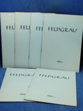 Feldgrau. Mitteilungen einer Arbeitsgemeinschaft. Kompletter Jahrgang 1969 in 6 Heften.