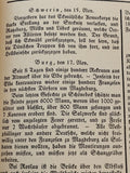 Prussia's freedom struggle 1813/14. A contemporary depiction. Original reproduction of the first field newspaper of the Prussian army.