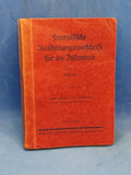 Französische Ausbildungsvorschrift für die Infanterie, Teil 2: Gefecht. Seltene deutsche Übersetzungsvorschrift für die deutsche Wehrmacht!