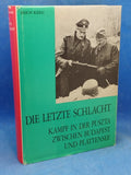 Die letzte Schlacht Ungarn 1944-45. Kampf in der Puszta zwischen Budapest und Plattensee