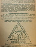 14. Volkssporttafel. Gas protection board