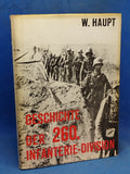 Geschichte der 260. Infanterie-Division 1939-1944.