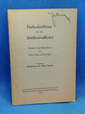 Fachschriftum für den Artillerieoffizier. Themen und Schriften für Unterricht und Vorträge