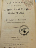 Treatises on Subjects of Political and War Science, Volume 1.