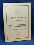 Marienberg / Saxony. 50 years ago the Army NCO preparatory school was founded. November 1, 1940 - November 1, 1990.