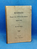 Erlebnisse in den Tagen der Oktober-Revolution des Jahres 1848.
