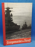 Kriegsmarine im Dienst. Eine Bilderreihe.