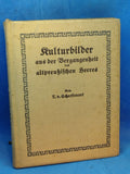 Cultural images from the past of the old Prussian army.