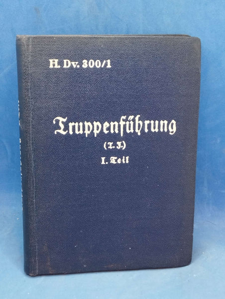 H.Dv 300/1. Truppenführung, Teil 1.
