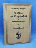 Sammlung Göschen. Geschichte des Kriegswesens I. Das antike Kriegswesen.