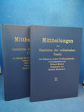 Mittheilungen zur Geschichte der militärischen Tracht - Die Textbeilage für die Uniformtafeln von Richard Knötel - Band 1+2 komplett.