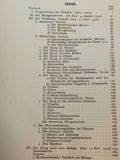 Data of the World War. Prehistory and course until the end of 1921