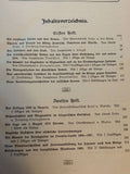 Quarterly journals for troop leadership and military science. Complete 1909 year consisting of 4 issues, with all plans! Contents: Turkish Army/Campaign 1809 Bavaria+Austria/Cannae/Werder Corps/Cycling Troops and other articles.