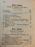 Pocket book of weapons instruction for the Royal Bavarian Infantry. Part 2. Rare original work from 1849!