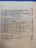 Pocket book of weapons instruction for the Royal Bavarian Infantry. Part 2. Rare original work from 1849!