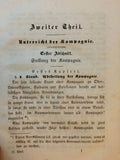 Pocket book of weapons instruction for the Royal Bavarian Infantry. Part 2. Rare original work from 1849!