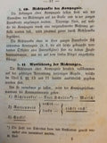 Pocket book of weapons instruction for the Royal Bavarian Infantry. Part 2. Rare original work from 1849!