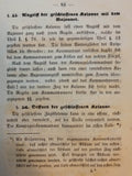 Pocket book of weapons instruction for the Royal Bavarian Infantry. Part 2. Rare original work from 1849!