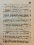 Pocket book of weapons instruction for the Royal Bavarian Infantry. Part 4. Rare original work from 1849!