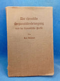 Die rheinische Separatistenbewegung und die französische Presse.