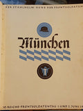 Konvolut von 4 Heften "Erinnerungen an den  Reichsfrontsoldatentag"Heft 7 (1926),Heft 10 (1929),Heft 11 und Heft 12 (1931). In einem Band gebunden!