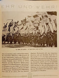 Konvolut von 4 Heften "Erinnerungen an den  Reichsfrontsoldatentag"Heft 7 (1926),Heft 10 (1929),Heft 11 und Heft 12 (1931). In einem Band gebunden!