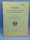 Leitfaden für den Dienstunterricht in der Kriegsmarine.Heft 4.