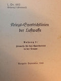 L.Dv. 982. Kriegs-Sportrichtlinien der Luftwaffe