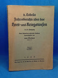 v. Löbell's annual reports on the army and war affairs 1926.