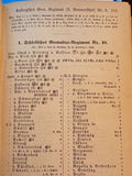 Rang und Quartier-Liste der königlich preußischen Armee für 1883. Nebst den Anciennetäts-Listen der Generalität und der Stabs-Offiziere der Armee. 