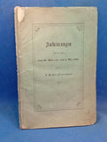 Information about the period from March 20 to May 4, 1848.