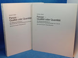Tanks - Quality or Quantity: The Average Method for Evaluating Future Tank Technology. Volumes 1 and 2, complete!