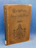 Rangliste der Königlich Sächsischen Armee für das Jahr 1877.